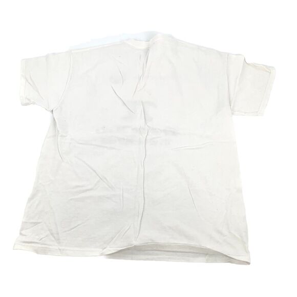 Vintage 90s SS Ben & Albert's Ice Cream Short Sleeve T-Shirt Large L Adult White - Picture 2 of 8